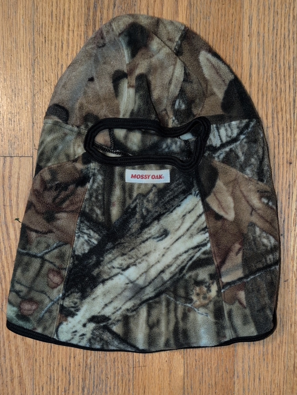 Mossy Oak Camo Fleece Balaclava - Brown/Green/Black